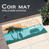 [門口墊子] Coir mat Coir mat [WELCOME-HAWAII]