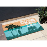 [門口墊子] Coir mat Coir mat [WELCOME-HAWAII]