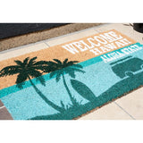 [門口墊子] Coir mat Coir mat [WELCOME-HAWAII]