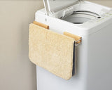 鋁製浴墊衣架2P（磁鐵式）