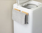 鋁製浴墊衣架2P（磁鐵式）