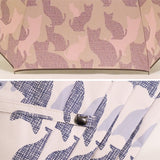 春/夏雨傘 貓貓剪影圖案傘 防UV